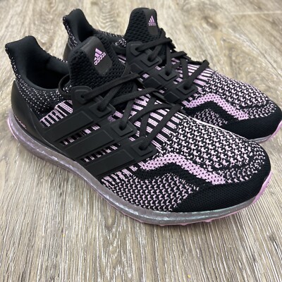 DS ADIDAS ULTRABOOST 5.0 OFF BLACK ALMOST PIN sz 10 HP2477 4D boost nmd dame