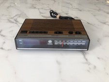 Vintage GE General Electric 7-4624B FM/AM Digital Alarm Clock Radio Works