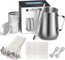 Candle Making Supplies, Candle Make Pouring Pot, Wicks, Wicks Sticker