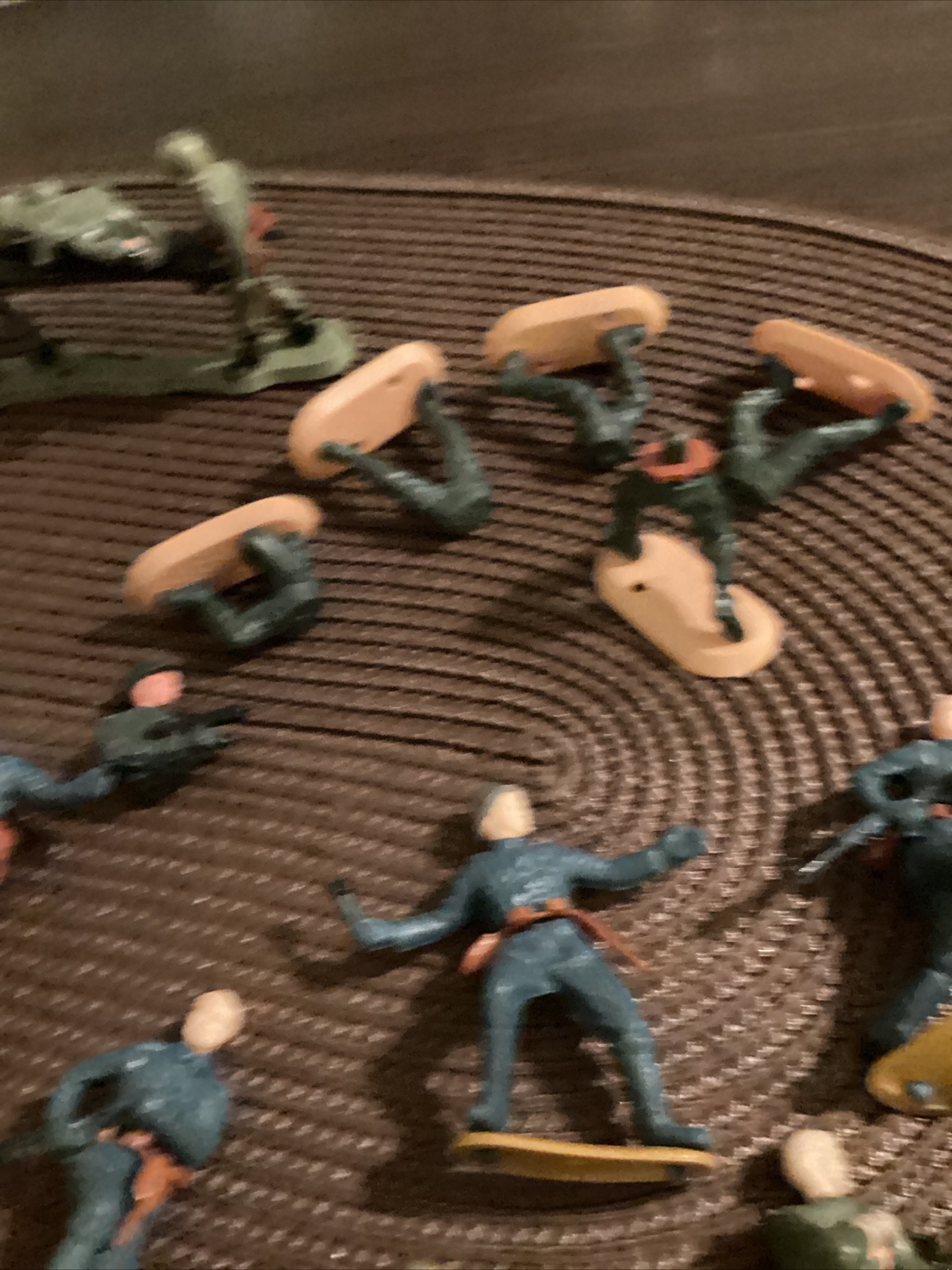 Vintage Plastic Army Toy Soldiers Lot Stretcher Made In Hong Kong eBay