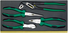 Stahlwille 96838179 Silver & Black 6501-6602/4 TCS Pliers Set