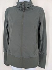 REI Women's Size Small Jacket Lightweight Running Hiking Thumb Holes Full Zipper