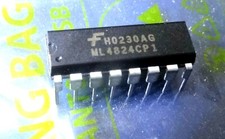 ML4824CP1 PWM controller with power factor correction regulator ML4824