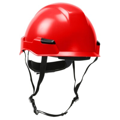 Dynamic Safety HP142R/03 Rocky Safety Hard Hat Type 2 Class E Ratchet Red
