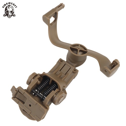 Tactical Helmet Rail Mount Kit Arm Mount Adapter for FCS AMP Headset Guide Rail - Picture 6 of 21
