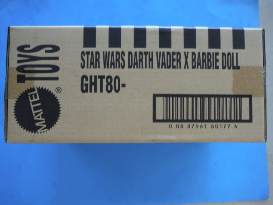 barbie DARTH VADER Star Wars X 2019 Mattel GHT80 edition limitée NRFB