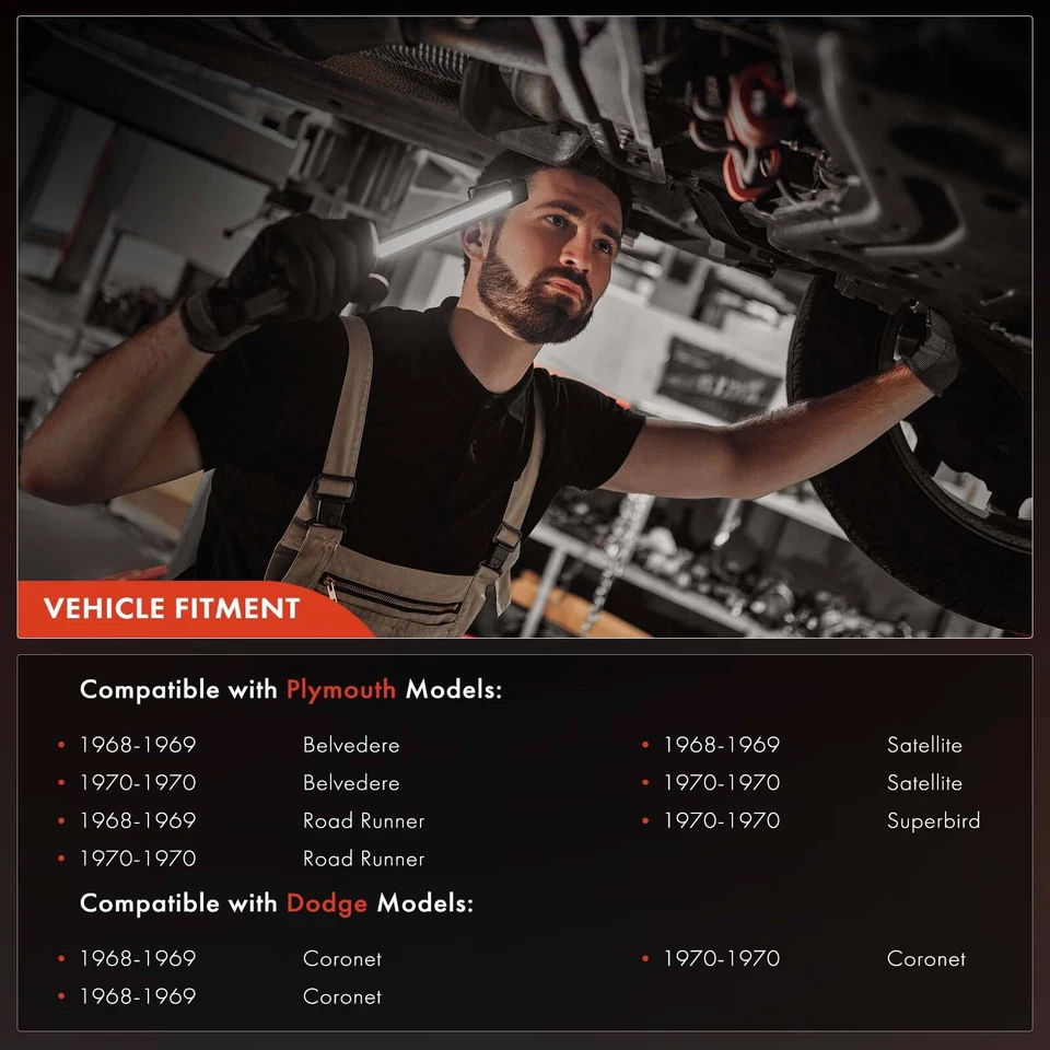 Tanque de combustible de 19 galones para Dodge Coronet Plymouth Belvedere Satellite 1968-1970 Foto 3 de 4