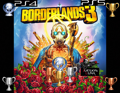 Borderlands 3 PS4 or PS5 Platinum Trophy Service