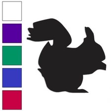 Squirrel, Vinyl Decal Sticker, Multiple Colors  Sizes 657