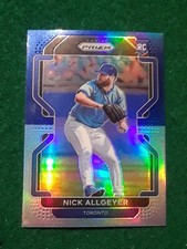 2022 Panini Prizm Tier II Blue and Carolina Blue Prizm Nick Allgeyer #169