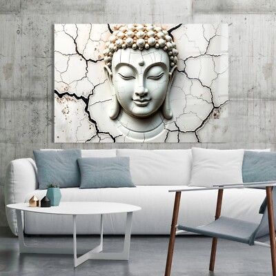   Wandbild, BUDDHA RELIGION SCULPTURE Acrylglas, Leinwand, Poster BILDER, Kunst