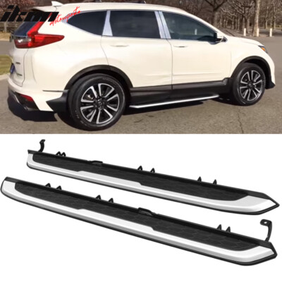 Fits 17-22 Honda CRV OE Factory Style Running Boards Side Step Bars - Aluminum