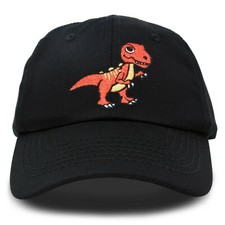 DALIX Tyrannosaurus Rex T-Rex Dinosaur Kids Hat Baseball Cap Girls Boys