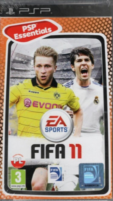 FIFA 11 - SONY PSP ESSENTIALS GAME [POLISH VERSION PLAYS IN ENGLISH] NEU/SEALED