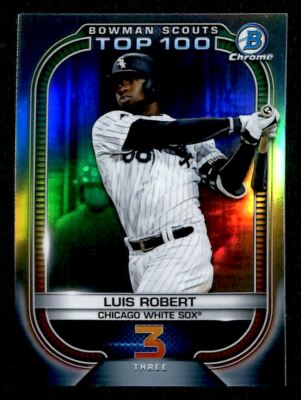 2021 Bowman Scout s Top 100 Luis Robert Chicago White Sox #BTP-3