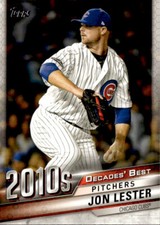 2020 Topps Jon Lester Decades' Best Chrome (Series 2) DBC-100