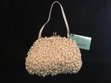  NEW Santi Silk Satin Clutch, Evening purse, Handbag, Pocket book, Retail: 200