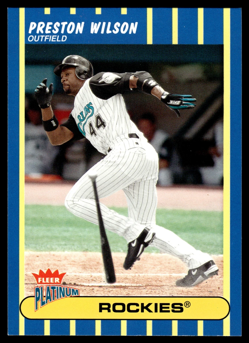 2003 Fleer Platinum #96 Preston Wilson Colorado Rockies | eBay