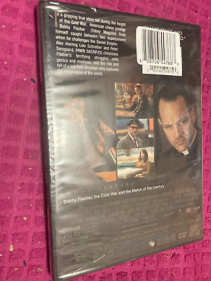 Pawn Sacrifice-Tobey Maguire-Bobby Fischer Storyline-DVD-Brand New
