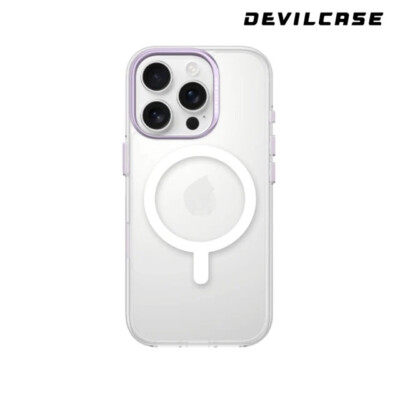 Original DEVILCASE Guardian Mag V2 Phone Case for iPhone 16 Pro Max 6.9'' -Purple