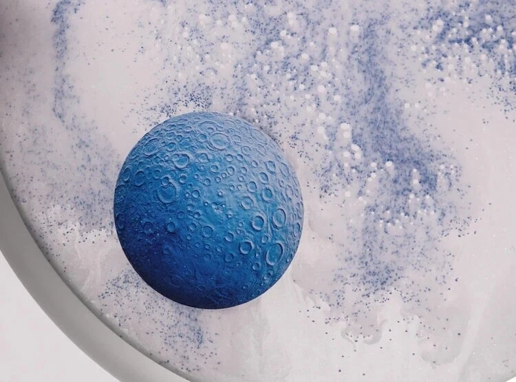 Daniel Arsham Sand Circle, 2017 (EDICIÓN DE 500) Azul  Foto 3 de 4