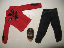 1966 Captain Action Vintage Ideal 12 First Issue Lone Ranger Red Shirt Outfit
