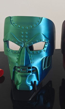 Dr. Doom Cosplay Mask  3D Printed  Marvel  Supervillain  Fantastic Four