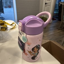 Disney Princess 14 oz Stainless Steel Insulated Water Bottle- Zak Designs NEW 