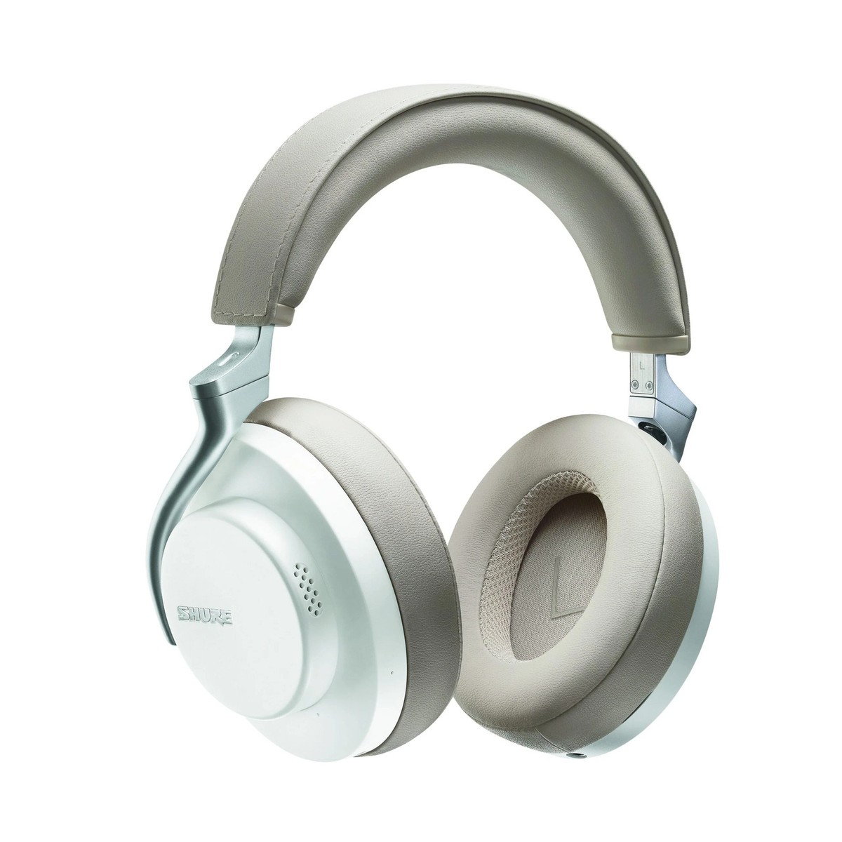 Shure AONIC 50 Wireless Noise Cancelling Headphone, White (SBH2350