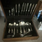 50 Plus Piece International Sterling Silver Set Plus 5 1939 World Fair Spoons,