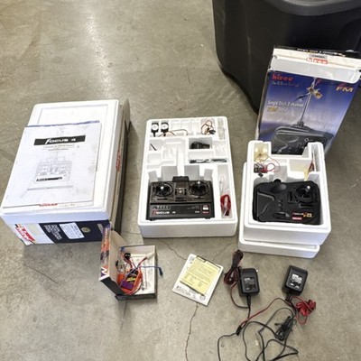 HiTEC Focus 4 FM 4-Channel 72MHz RC Receiver & Transmitter Set HTC2300