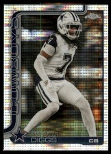 2025 Topps Chrome #83 Trevon Diggs Pulsar Refractor