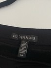 Eileen Fisher Skirt Black Elastic Band — photo 4
