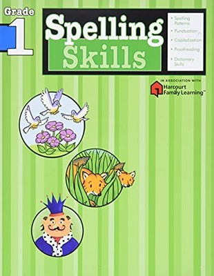 Spelling Skills: Grade 1 (Flash Ki... by Flash Kids Editors Paperback / softback