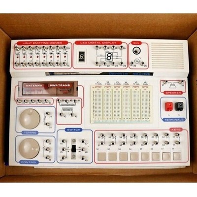 Maxitronix 300 in 1 Project Lab Learning Kit Learn Electronics Circuit Switch
