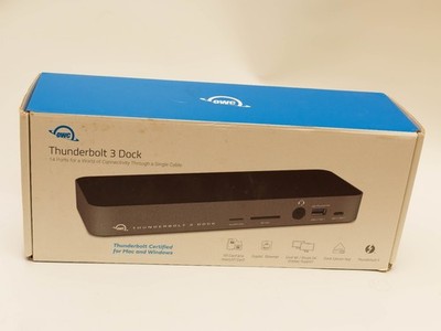 OWC Thunderbolt 3 Dock 14-Port Dockingstation, Space Grau.