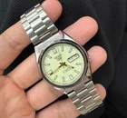 vintage seiko 5 mens automatic watch day date features7s26