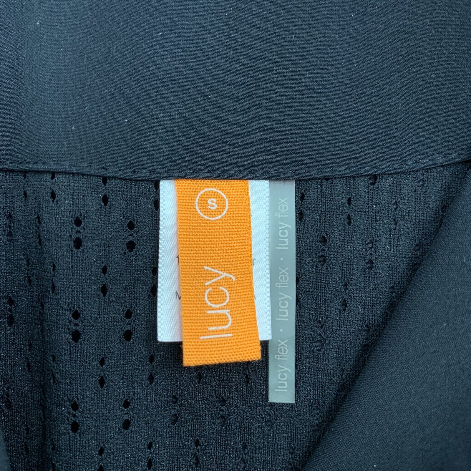 Lucy Tech Active Jacket Black Windbreaker Size S - image 8