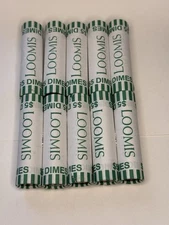 10 Rolls of $5 Roosevelt Dime, from the bank possible SILVER or ERRORS??