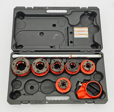 #ad RIDGID MANUAL RATCHET PIPE THREADER 12 R 1 2quot; TO 2quot; W ACCESSORIES AS SHOWN BSPT $949.05