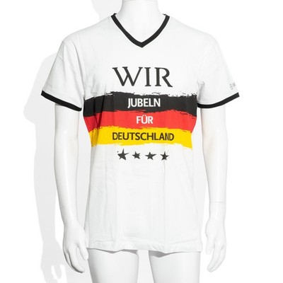 Warsteiner Bier Shirt EM Deutschland WM Fan-Shirt Jubeln Deutschland L/XL