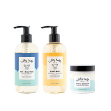 Essentials Baby Bath Gift Set   8.5Oz Hair Body Wash, 8.5Oz Bubble Bath  3.5Oz