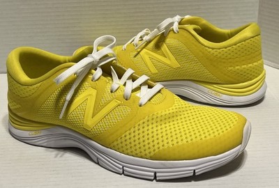 New Balance NB Womens 12 Cush Cross-Training Shoes Sneaker WX711JY2 Yellow READ