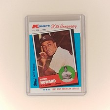 1982 Topps Kmart MVP Series - Elston Howard #3 New York Yankees Baseball Card 