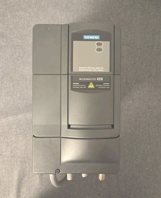Siemens MICROMASTER 6SE6420-2AD23-0BA1 3KW Inkl.Filter Very Good Condition