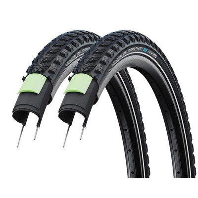 2 x Schwalbe Marathon 365 Reifen - 2025 - Ganzjahresreifen GreenGuard Pannensch.