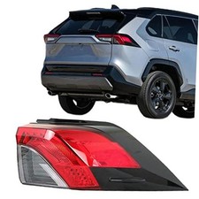 Passenger Side Outer Tail Light Assembly Replacement for Toyota Right Side