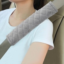 Soft Auto Seat Belt Cover Seatbelt Shoulder Pad Cushions 2 PCS Universal