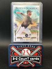 2025 Panini Boys of Summer #34 Paul Skenes Purple #/49