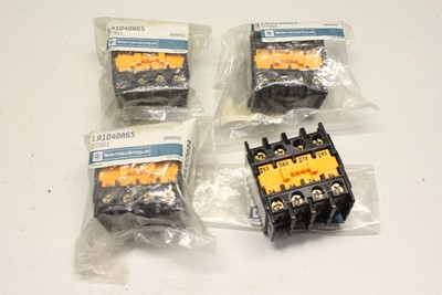 4x TELEMECANIQUE LA1D40A65 LA1-D40A Auxiliary Switch Block Auxiliary Contact Block 07961